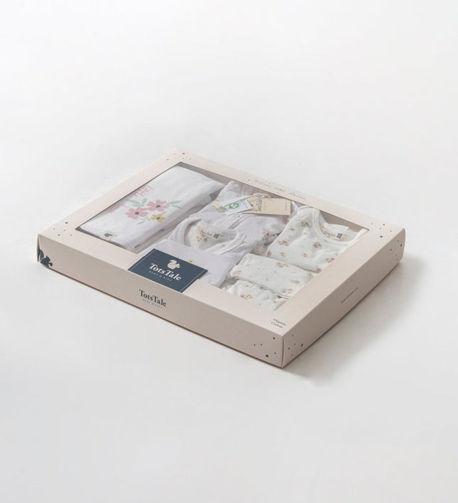 Бебешки комплект за изписване от 10 части органичен памук „Little love“