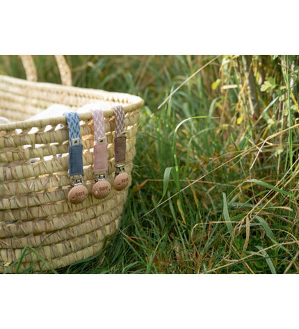 BIBS Клипс за Залъгалка Violet Sky/Mauve