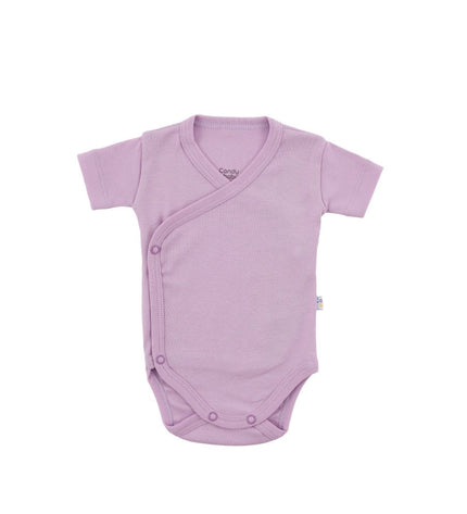 Бебешко боди комплект - прегърни ме - тъмнорозов, светлорозов, виолетов