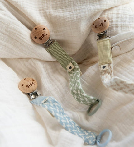 BIBS Клипс за Залъгалка Violet Sky/Mauve