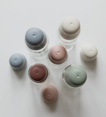 Комплект със Стъклена Бутилка BIBS Blush 110мл