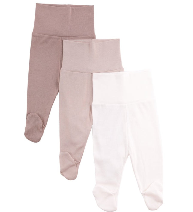 Бебешки ританки комплект - кафяв, капучино, шампан