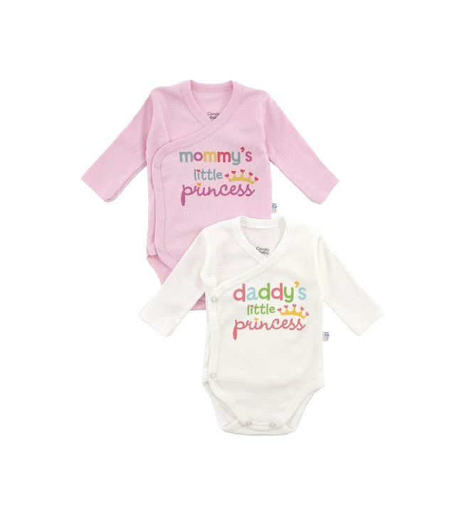 Бебешко боди комплект - прегърни ме - „Принцесата на тате“