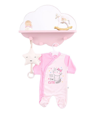 Бебешки гащеризон „Коте с панделка“