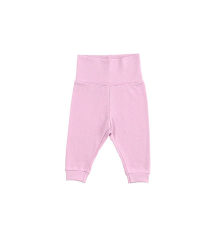 Бебешки панталон комплект от 3 части - виолетово, светлорозово и тъмнорозово