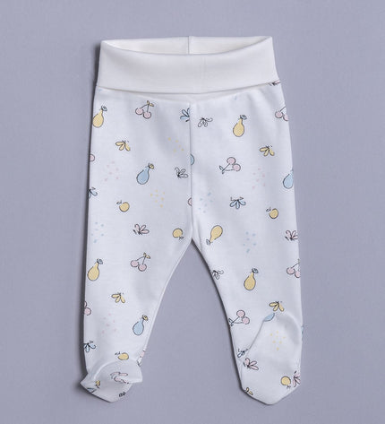 Бебешки ританки комплект „Плодчета, гъбки и зебри“, 3 броя