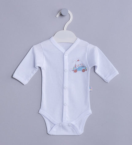 Бебешко боди с предно закопчаване комплект „Мечета“