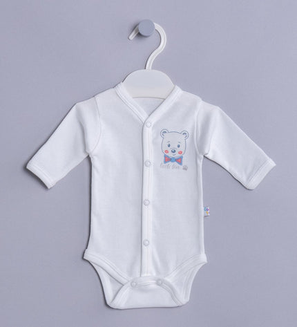 Бебешко боди с предно закопчаване комплект „Мечета“