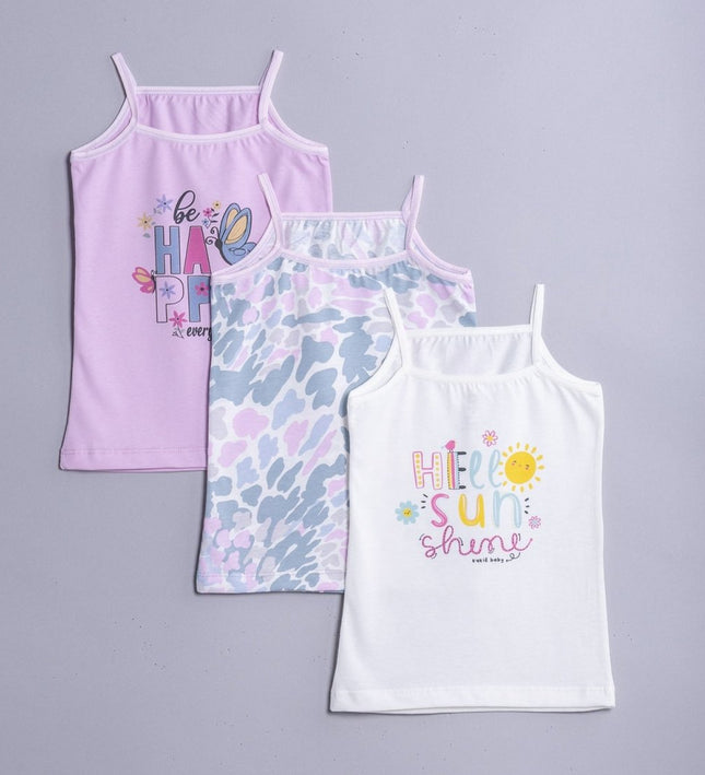 Детски потник тънка презрамка комплект 98-116см ,,Happy''