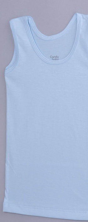 Детски потник комплект - електриковосин, светлосин, меланж, 122-134см