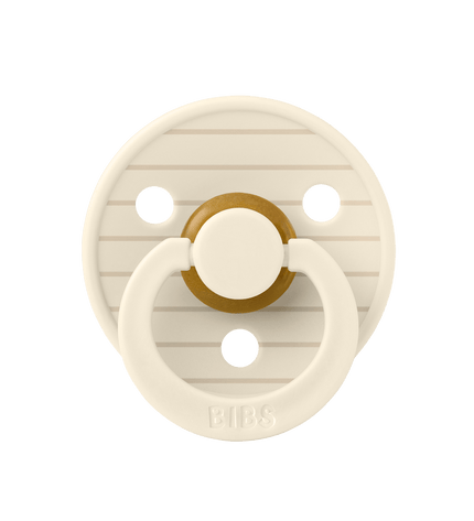 Биберон BIBS Studio COLOUR Pin, Ivory Vanilla, 0-6 месеца
