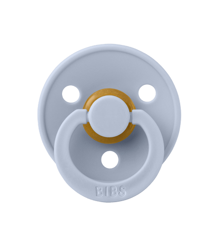 2 бр. Биберони BIBS COLOUR Dusty Blue/Steel Blue 0-6 месеца