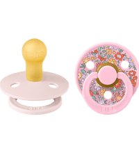 2 бр. Биберони BIBS Liberty COLOUR Oscar Meadow - Petal Mix, 0-6 месеца