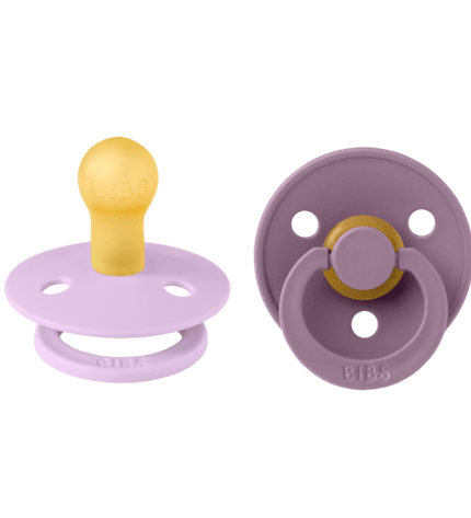2 бр. Биберони BIBS COLOUR Violet Sky/Mauve 0-6 месеца