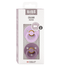 2 бр. Биберони BIBS COLOUR Violet Sky/Mauve 6-18 месеца