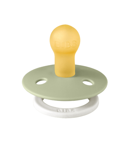 1 бр. Биберон BIBS Colour, Sage GLOW, 6-18 месеца