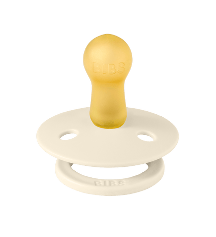 1бр. Биберон BIBS COLOUR Ivory, 6-18 месеца