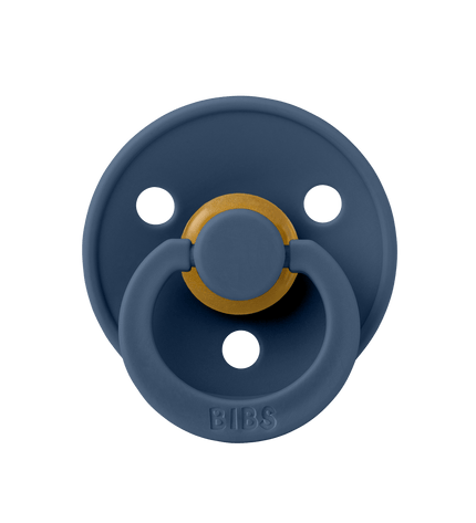 2 бр. Биберони BIBS COLOUR Dusty Blue/Steel Blue 0-6 месеца