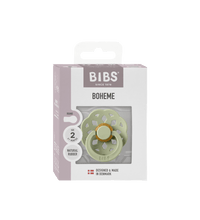 1 бр. Биберон BIBS Boheme, Sage, 6-18 месеца
