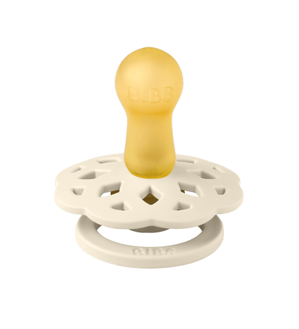 1 бр. Биберон BIBS Boheme, Ivory, 0-6 месеца