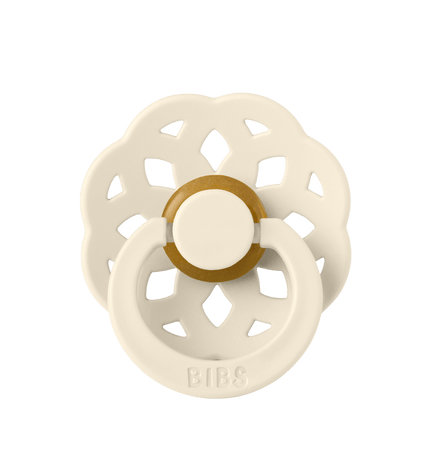 2 бр. Биберони BIBS Boheme, Ivory/Blossom, 6-18 месеца