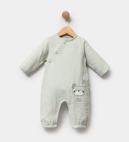 Бебешки муселинов гащеризон „Baby pocket“ - мента