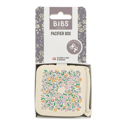 Кутия за Биберон Chloe Meadow, Ivory BIBS x Liberty