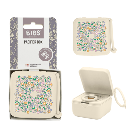 Кутия за Биберон Chloe Meadow, Ivory BIBS x Liberty