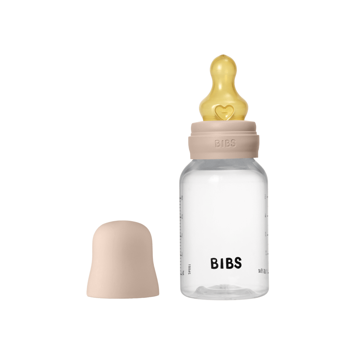Комплект със Стъклена Бутилка BIBS Blush 110мл