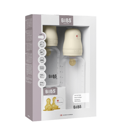 Сет Grow and Flow 2 бр. Бутилки 150 ml и 270ml Ivory Каучук