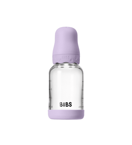 Бебешка Стъклена Бутилка BIBS Boheme Violet Sky 120мл Бавен Поток Каучук
