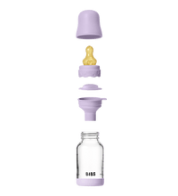 Бебешка Стъклена Бутилка BIBS Boheme Violet Sky 120мл Бавен Поток Каучук