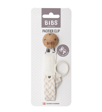 BIBS Клипс за залъгалка Ivory/Vanilla