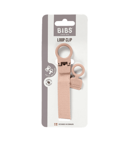 BIBS Loop Клипс за Залъгалка Blush