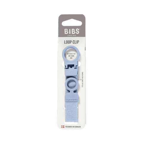 BIBS Loop Клипс за Залъгалка Dusty Blue