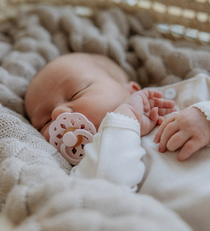 2 бр. Биберони BIBS Boheme, Ivory/Blossom, 6-18 месеца