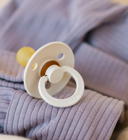1бр. Биберон BIBS COLOUR Ivory, 0-6 месеца