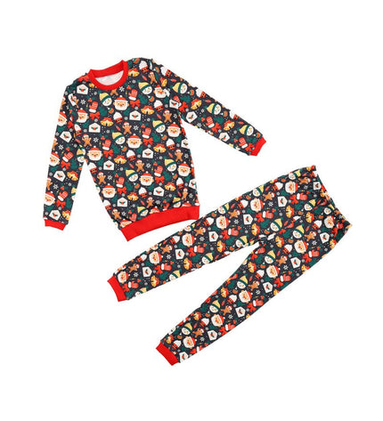 Детска пижама с дълъг ръкав „Коледен дух“, 122-158см