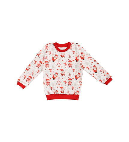 Бебешка пижама с дълъг ръкав „Веселият Дядо Коледа“, 86-98см