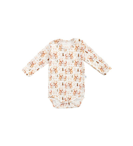 Бебешко боди с раменно закопчаване „Снежна прегръдка“