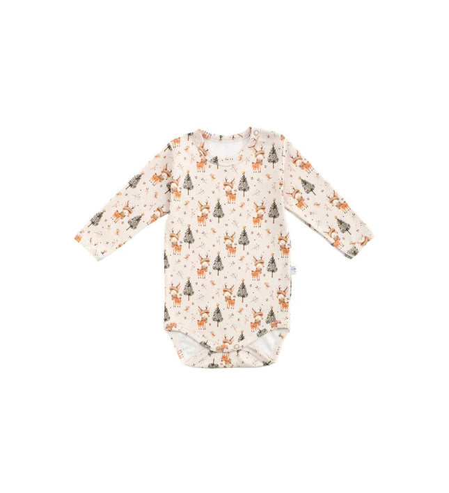 Бебешко боди с раменно закопчаване „Горска магия“