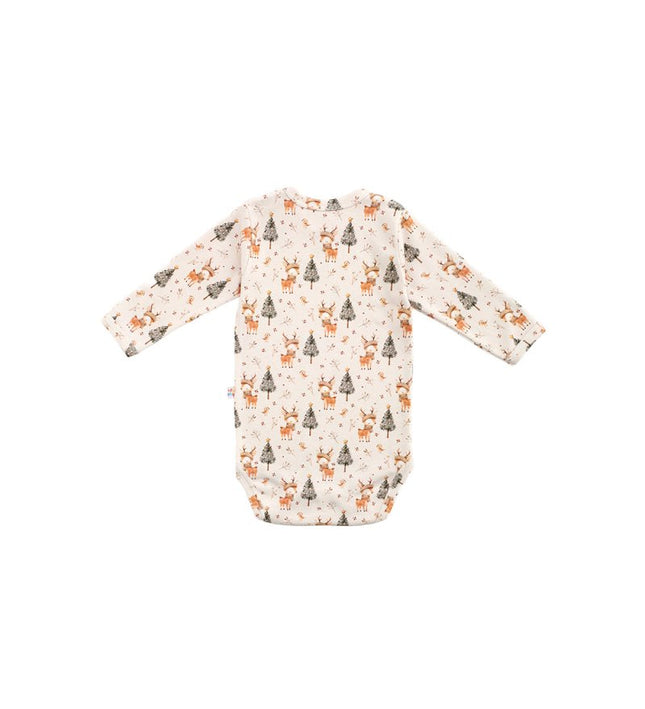Бебешко боди с раменно закопчаване „Горска магия“