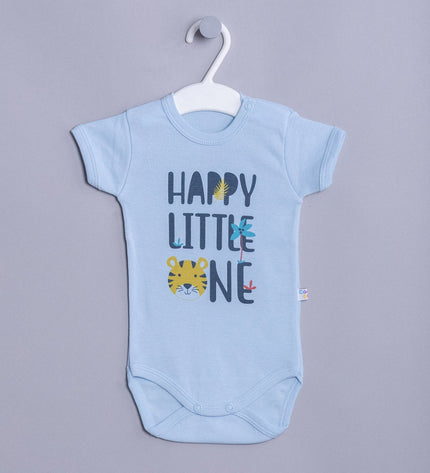 Бебешко боди с раменно закопчаване „Happy little one“