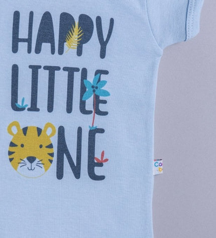 Бебешко боди с раменно закопчаване „Happy little one“