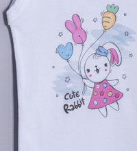 Бебешко боди - потник - "Cute rabbit"