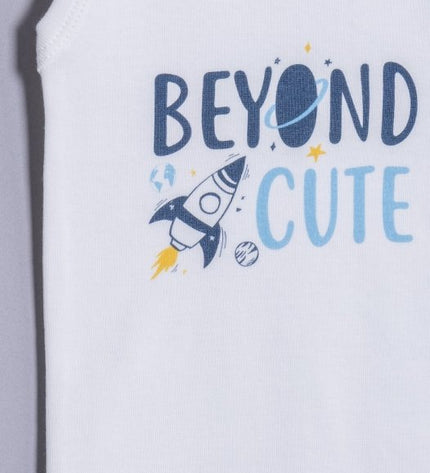 Бебешко боди - потник - "Beyond cute"