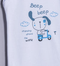 Бебешко боди - потник - "Beep, Beep"