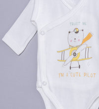Бебешко боди - прегърни ме "Cute pilot"