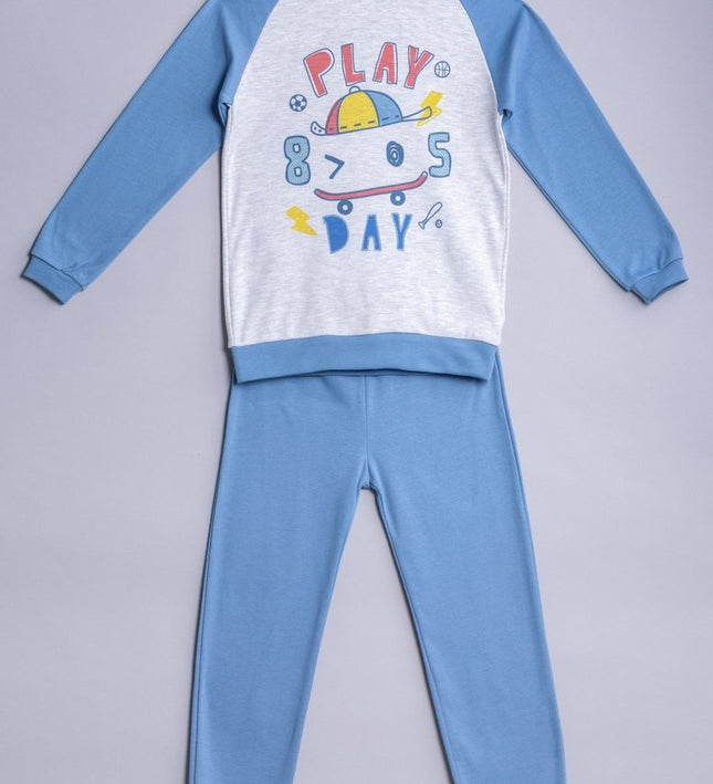Детска пижама с дълъг ръкав  „Play“,  122-158см