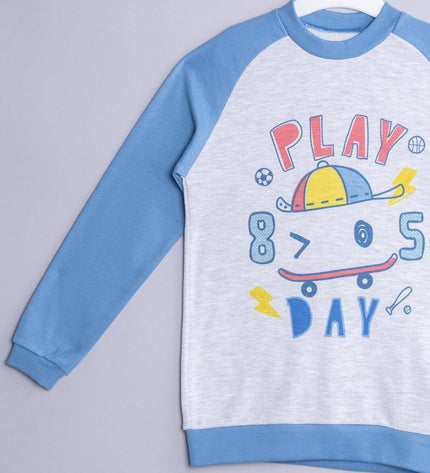 Детска пижама с дълъг ръкав  „Play“,  122-158см
